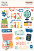 2 Pack Simple Stories Sticker Book 12/Sheets-Pack Your Bags PYB22122 - 810112389579