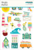 Simple Stories Sticker Book 12/Sheets-Just Beachy JBY22324 - 810112389166