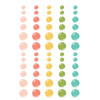 Summer Snapshots Enamel Dots Embellishments-Glossy SMS22028