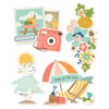 Summer Snapshots Layered Chipboard-4/Pkg - SMS22023 Summer Snapshots Layered Chipboard-4/Pkg - SMS22023