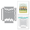 3 Pack Spellbinders Stencil By Tina Smith-Background Scapes, Windows With A View STN083
