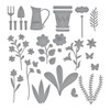 Spellbinders Etched Dies By Tina Smith-Botanical Solarium, Windows With A View S5620