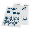 Pinkfresh Studio Stencils-Sweet Blossoms PF228024 - 736952883667