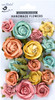 Little Birdie Foina Paper Flowers 20/Pkg-Vivid Palette FOINA-91569 - 8903236740226