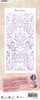 2 Pack - Studio Light Jenine's Mindful Art 4.13"X8.25" Stencil-Nr. 266, Royal Pattern - DMASK266