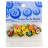 6 Pack Dress It Up Embellishments-It's Time To Blossom DIUBTN-9372 - 787117576726