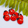 6 Pack Dress It Up Embellishments-Ladybugs DIUBTN-1134