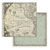 3 Pack - Stamperia Backgrounds Double-Sided Paper Pad 8"X8" 10/Pkg-Voyages Fantastiques, 10 Designs, 1 Each - SBBS97