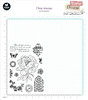 Studio Light Jenine's Mindful Art Clear Stamp-Nr. 610, Timeless Peony - STAMP610