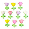 Dress It Up Embellishments-Tiny Tulips DIUBTN-12172