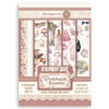 Stamperia A5 Washi Pad 8/Pkg-Romance Forever - SBW02 - 5993110033165