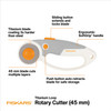 Fiskars Titanium Softgrip Loop Rotary Cutter 45mm1065930