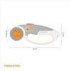 Fiskars Titanium Softgrip Loop Rotary Cutter 45mm- - 1065930