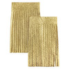 Realeather(R) Crafts Deerskin Fringe 2"X3" 2/Pkg-Metallic Gold - SF0203-91 - 870192010367