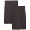 Realeather(R) Crafts Deerskin Fringe 2"X3" 2/Pkg-Chocolate - SF0203-0207