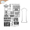 Elizabeth Craft Stamp And Die Set-Correspondence From The Past 3 ECCS338 - 810003538819
