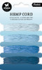 2 Pack - Studio Light Consumables Hemp Cord 4/Pkg-Nr. 09, Shades Of Blue - LESRIB09 - 8713943150498