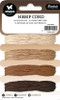 2 Pack Studio Light Consumables Hemp Cord 4/Pkg-Nr. 10, Shades Of Brown LESRIB10