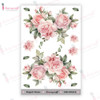 Dress My Craft Mini Transfer Me Sheet 4"X6"-Elegant Roses MCDP6459 - 194186018901