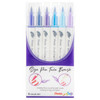 Pentel Arts Sign Pen Twin Brush 6/Pkg-Blue Hues SESW30CP-C62 - 072512287071