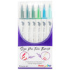 Pentel Arts Sign Pen Twin Brush 6/Pkg-Green Hues - SESW30CP-C63 - 072512287088