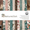 P13 Double-Sided Paper Pad 6"X6" 24/Pkg-Naturalist - P13NAT09 - 5905523082708