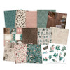 P13 Double-Sided Paper Pad 6"X6" 24/Pkg-Naturalist - P13NAT09