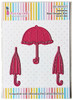 Dress My Craft Basic Designer Dies-Umbrellas DMCD6325 - 194186016501