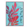 Sizzix A6 Layered Cosmopolitan Stencils By Stacey Park 4/Pkg-Frond - 666589