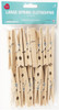 6 Pack CousinDIY Large Spring Clothespins 24/Pkg-Natural 3.37" 20326809 - 754246268099
