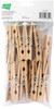 6 Pack CousinDIY Large Spring Clothespins 24/Pkg-Natural 3.37" 20326809