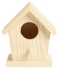 6 Pack CousinDIY Unfinished Wood Birdhouse-Single Hole 20327442 - 754246275301