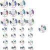 12 Pack - CousinDIY Adhesive Rhinestones 60/Pkg-Crystal Aurora Borealis - CCRHINES-3079