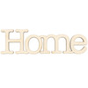 12 Pack - CousinDIY Unfinished Wood Script Phrase-Home Block - CCSCRIPT-1272 - 191648105933