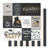 25 Pack The Graduate Double-Sided Cardstock 12"X12"-Graduate Party 5A0020Q8-1G3H6 -