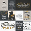 25 Pack The Graduate Double-Sided Cardstock 12"X12"-Graduate Party 5A0020Q8-1G3H6
