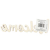 12 Pack - CousinDIY Unfinished Wood Script Phrase-Welcome - A50026L7-1369