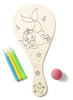 6 Pack CousinDIY Paddle Ball Assortment-Mermaid & Unicorn 30075585
