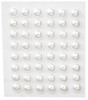 12 Pack CousinDIY Acrylic Adhesive Gems 10mm-Pearl GEMS10MM-3336