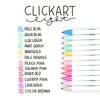 Zebra ClickArt Retractable Bullet Point Marker Pens 12/Pkg-Light 5A00219K-1G438