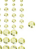 CousinDIY Adhesive Rhinestones 60/Pkg-Yellow - CCRHINES-3073