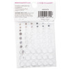 CousinDIY Adhesive Rhinestones 60/Pkg-Crystal CCRHINES-3078