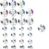 CousinDIY Adhesive Rhinestones 60/Pkg-Crystal Aurora Borealis CCRHINES-3079
