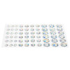 CousinDIY Adhesive Rhinestones 60/Pkg-Crystal Aurora Borealis - CCRHINES-3079
