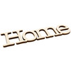 CousinDIY Unfinished Wood Script Phrase-Home Block - CCSCRIPT-1272