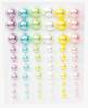 6 Pack CousinDIY Adhesive Pearls 60/Pkg-Pearl Pastel 40003007