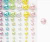 6 Pack CousinDIY Adhesive Pearls 60/Pkg-Pearl Pastel 40003007