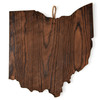 CousinDIY Wood State Shaped Plaque 9"X10"X0.5"-Ohio 20326902
