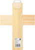 CousinDIY Unfinished Wood Shape-Cross With Raised Edges - 20327484