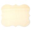 12 Pack CousinDIY Unfinished Wood Shape-Scroll Edge Rectangle 20322994 -